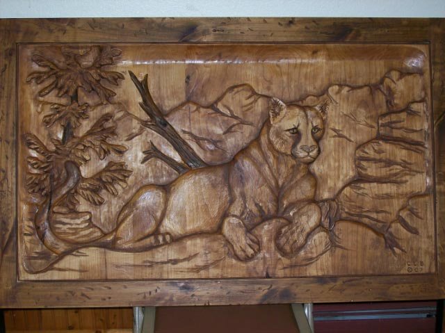 Wooden Carving Dengan Cat Kayu Warna Gloss